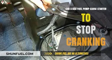 Bad Fuel Pump: The Hidden Culprit Behind Starter Cranking Issues?