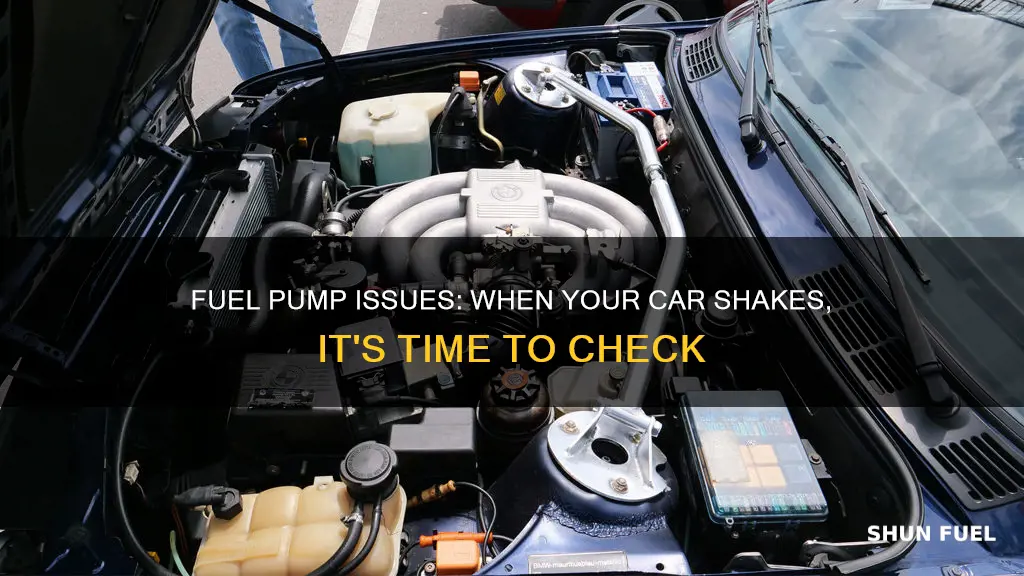 can a bad fuel pump cause the car to shake