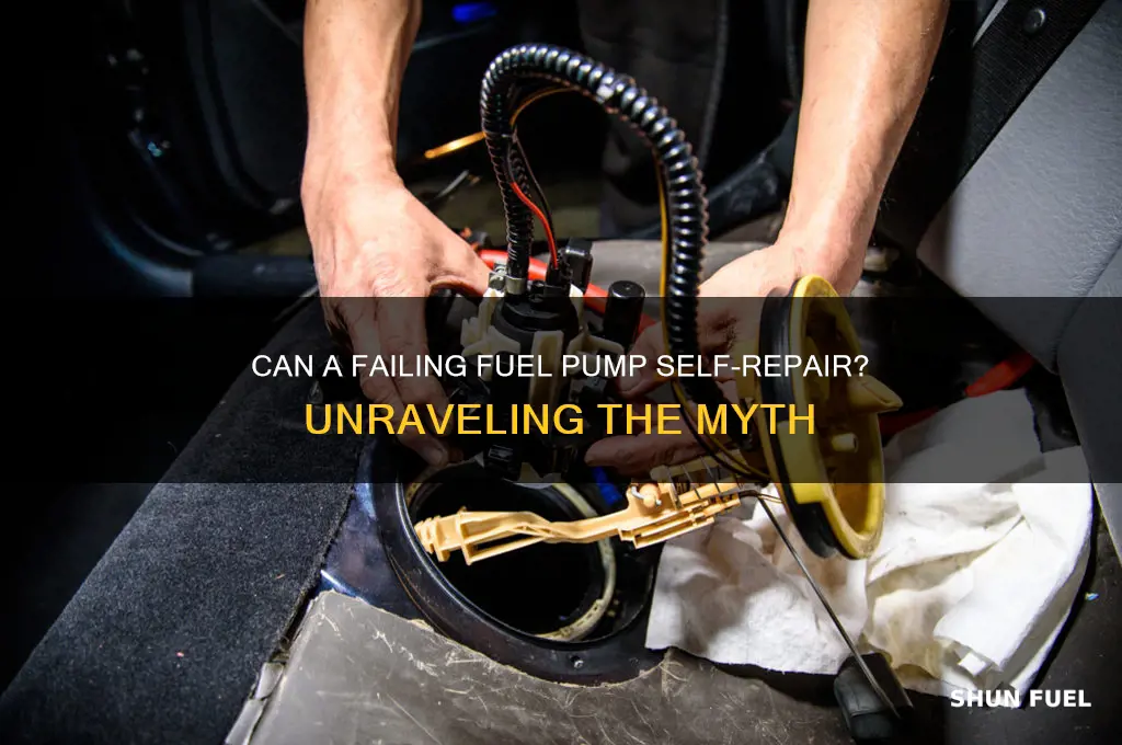 can a bad fuel pump fix itself