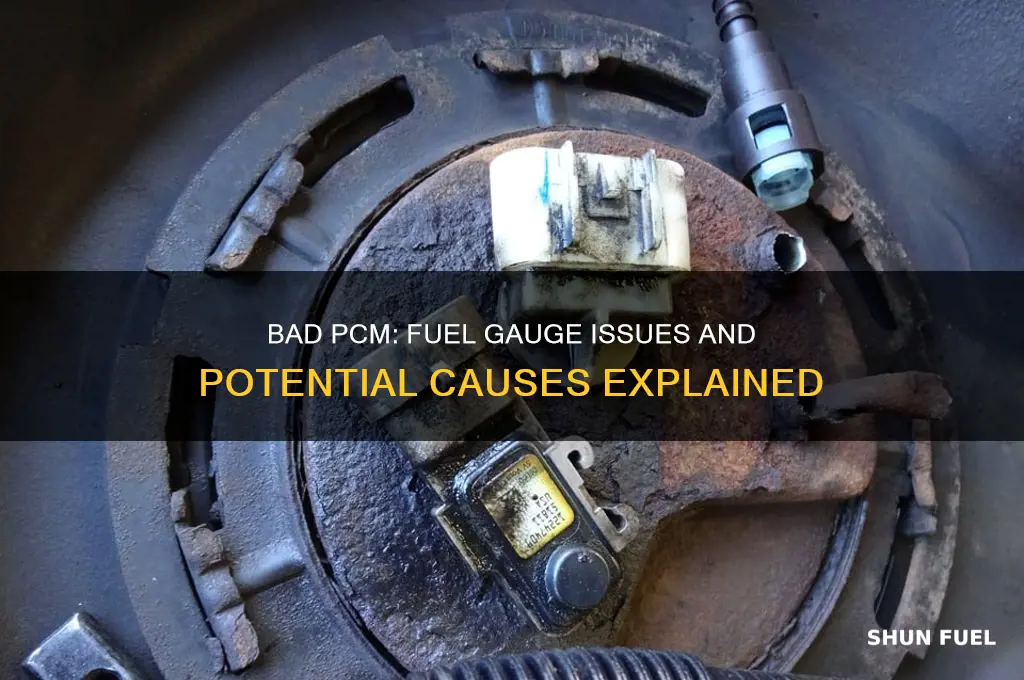 can a bad pcm cause fuel gauge problems