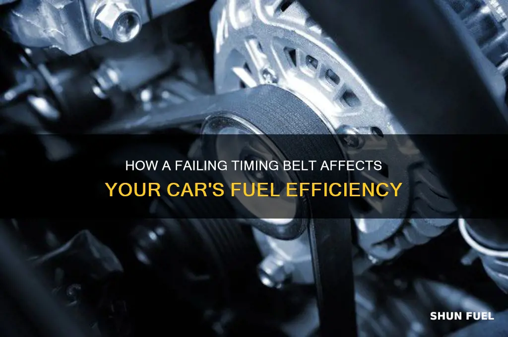 can a bad timing belt cause fuel consumption