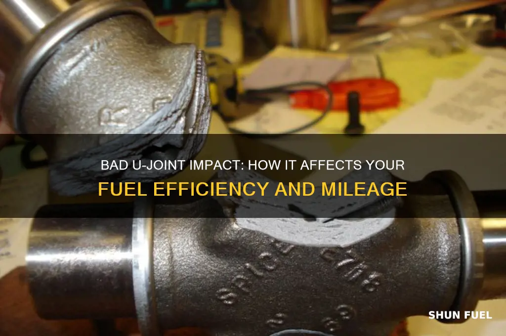can a bad u joint cause bad fuel mileage