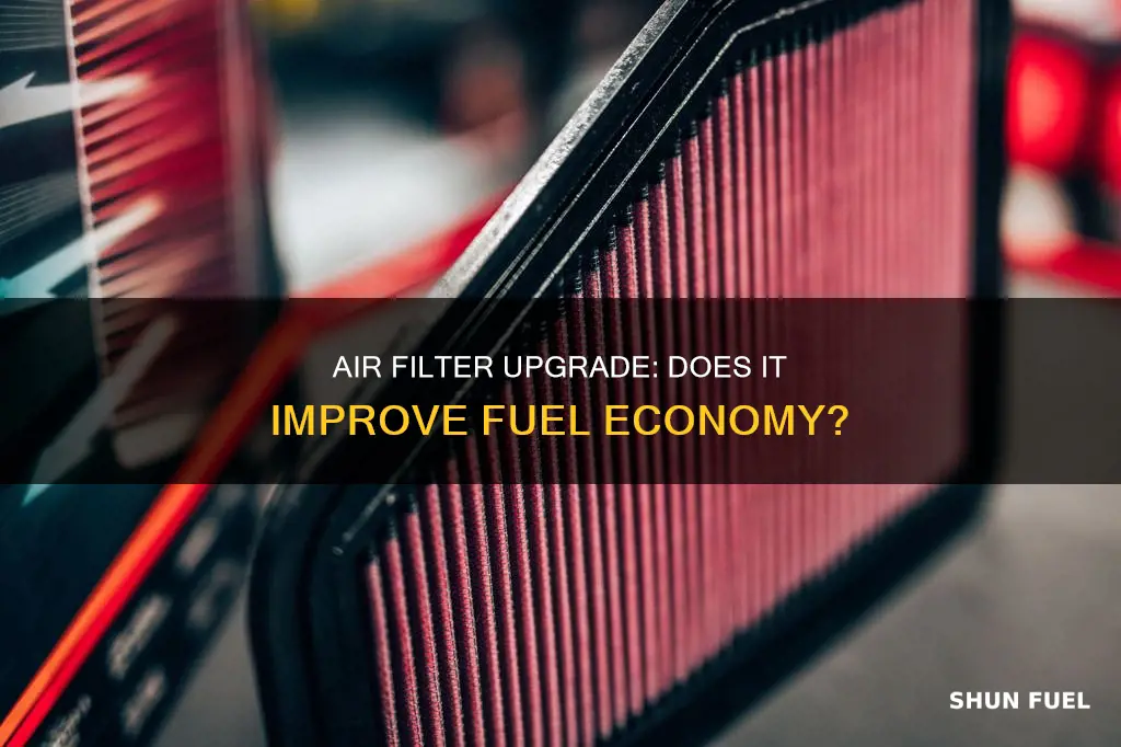 can a better air filter improve fuel economy
