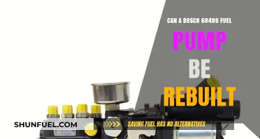 Rebuilding a Bosch 69499 Fuel Pump: Possibilities and Practical Steps