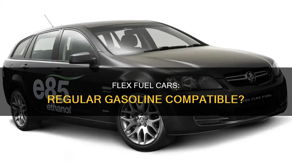 can a car designed for flex fuel use regular fuel