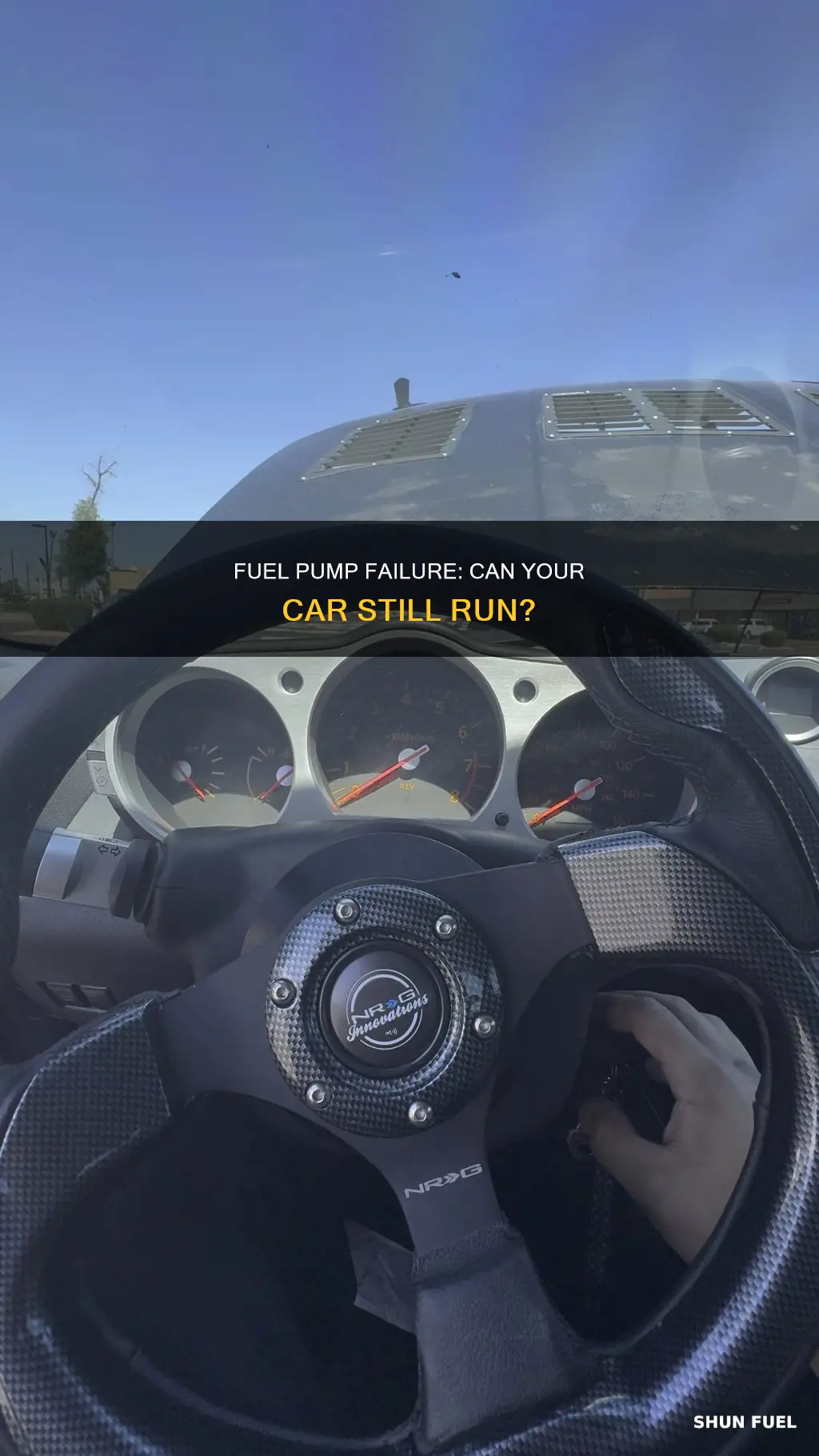 can a car drive with a bad fuel pump