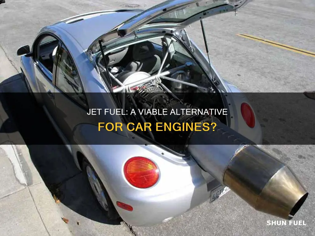 can a car engine run on jet fuel