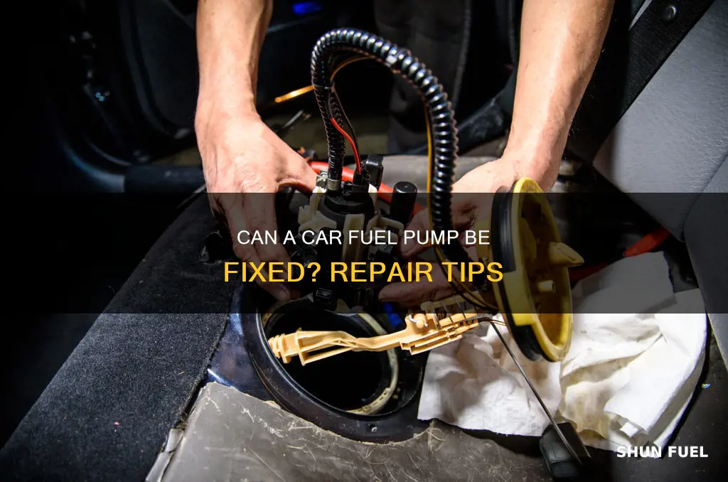 can a car fuel pump be repaired