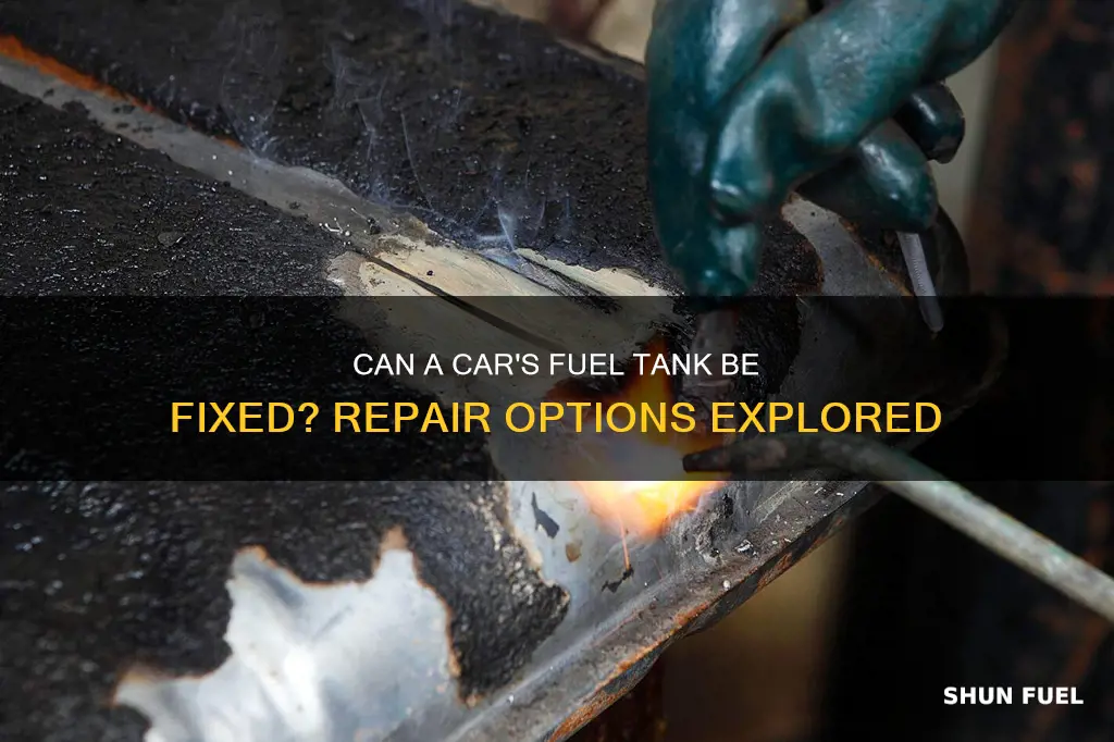 can a car fuel tank be repaired