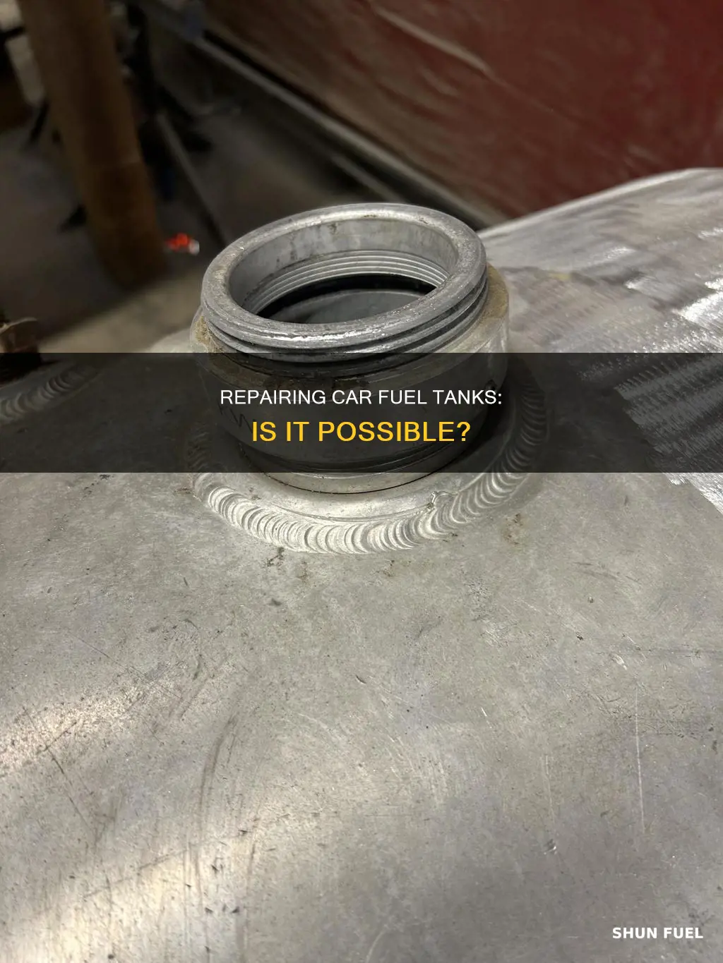 can a car fuel tank be repaired