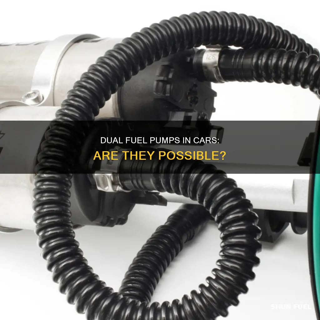can a car have 2 fuel pumps