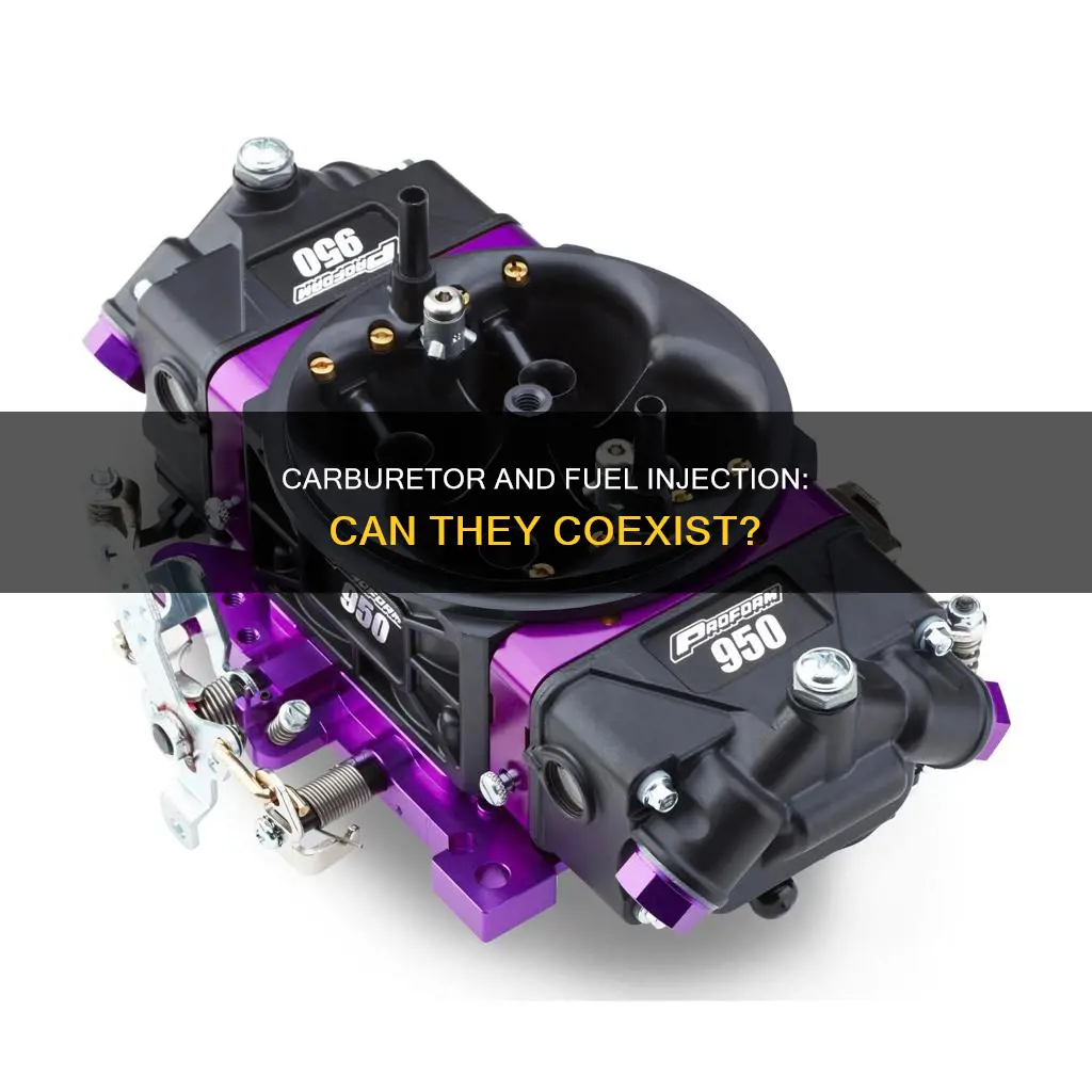 can a car have a carburetor and be fuel injected