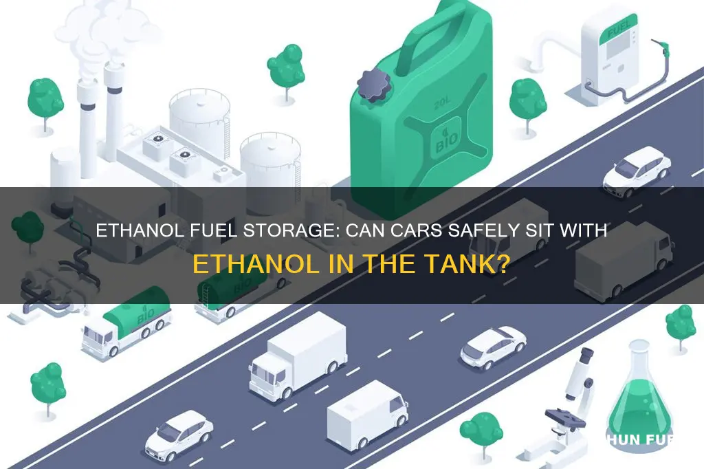 can a car sit with ethanol fuel in it