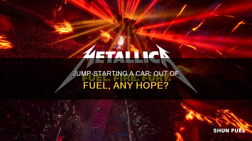 can a car thats out of fuel be jumped
