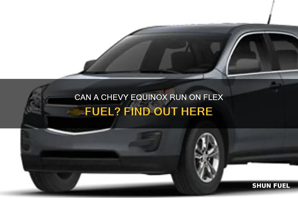 can a chevy equinox take flex fuel