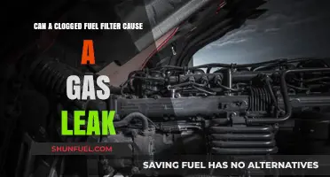 Fuel Filter Clog: What's the Risk of a Gas Leak?