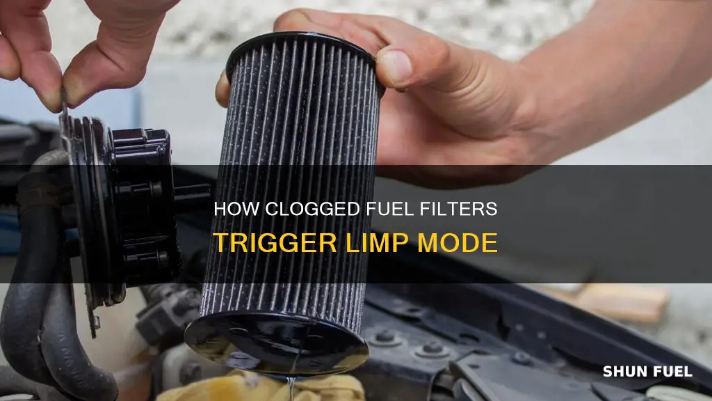 can a clogged fuel filter cause limp mode