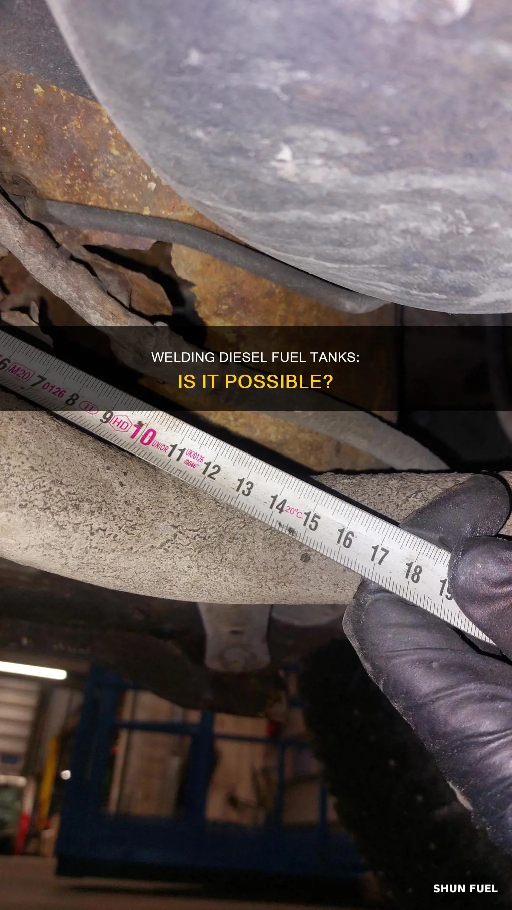 can a diesel fuel tank be welded