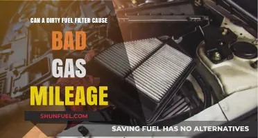 Fuel Filter: Dirty and Bad Mileage?