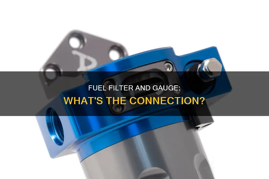 can a dirty fuel filter mess with fuel gauge