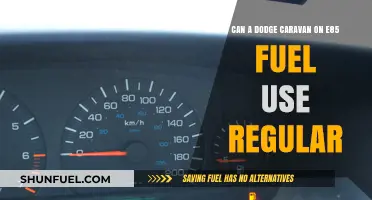 Can Dodge Caravan Run on E85 and Regular Gas? Find Out