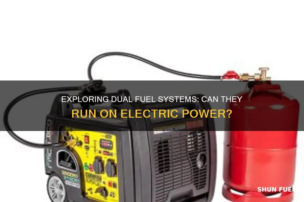 can a dual fuel be both electric powered