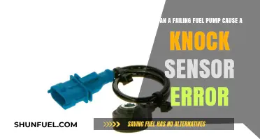 Failing Fuel Pump: Potential Trigger for Knock Sensor Error?