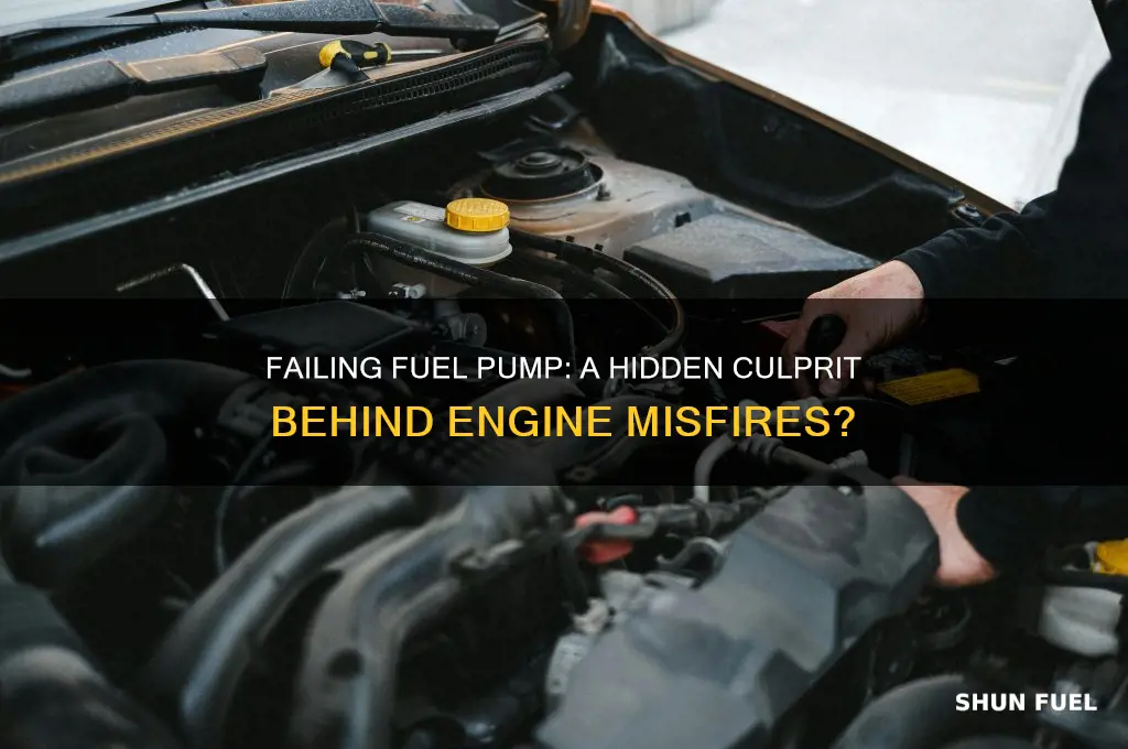 can a failing fuel pump cause a misfire