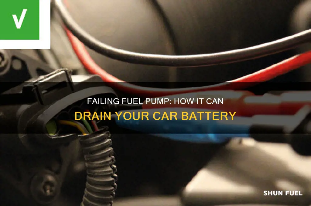 can a failing fuel pump mess with the battery
