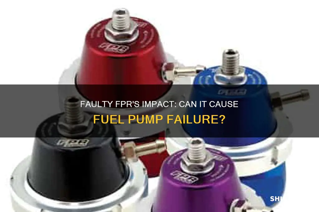 can a faulty fpr kill a fuel pump