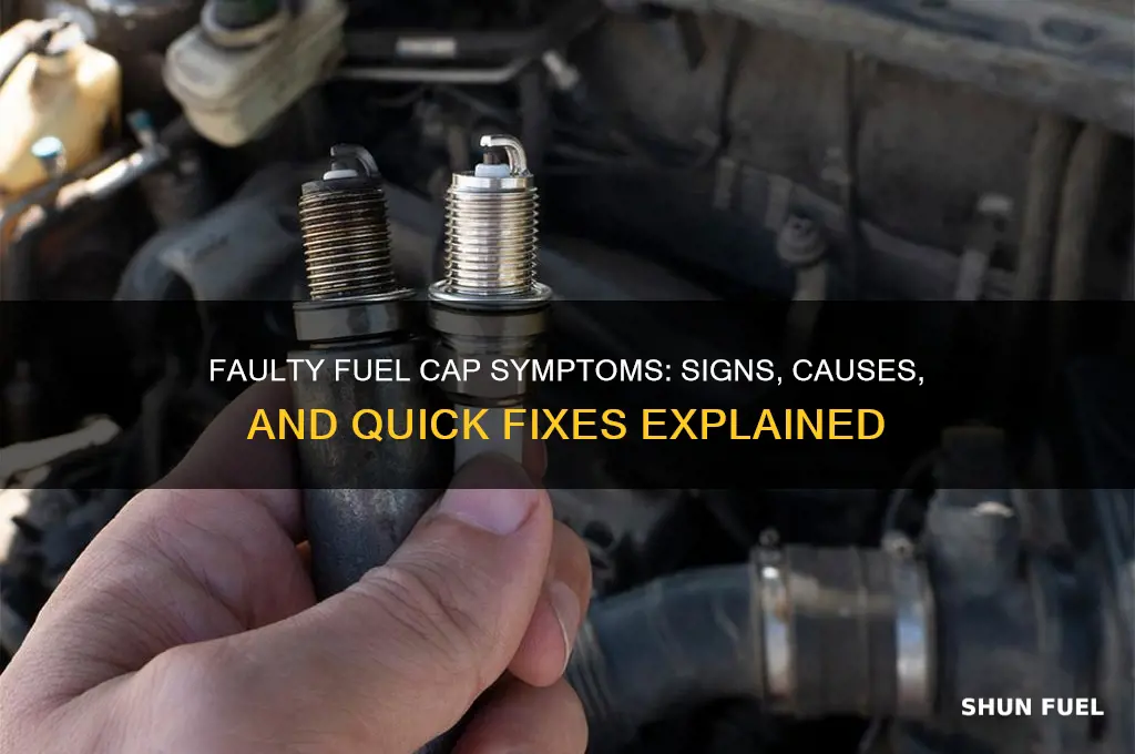 can a faulty fuel cap symptoms