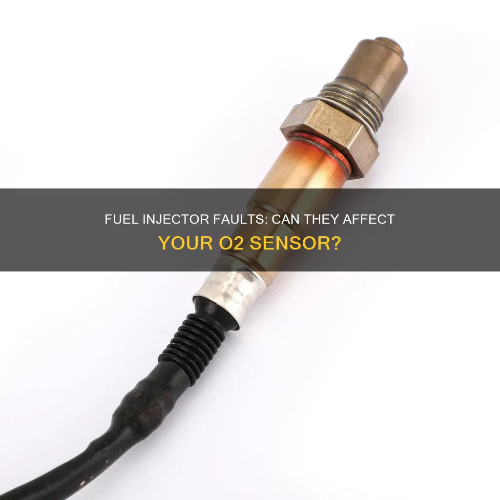 can a faulty fuel injector cause a bad o2 sensor