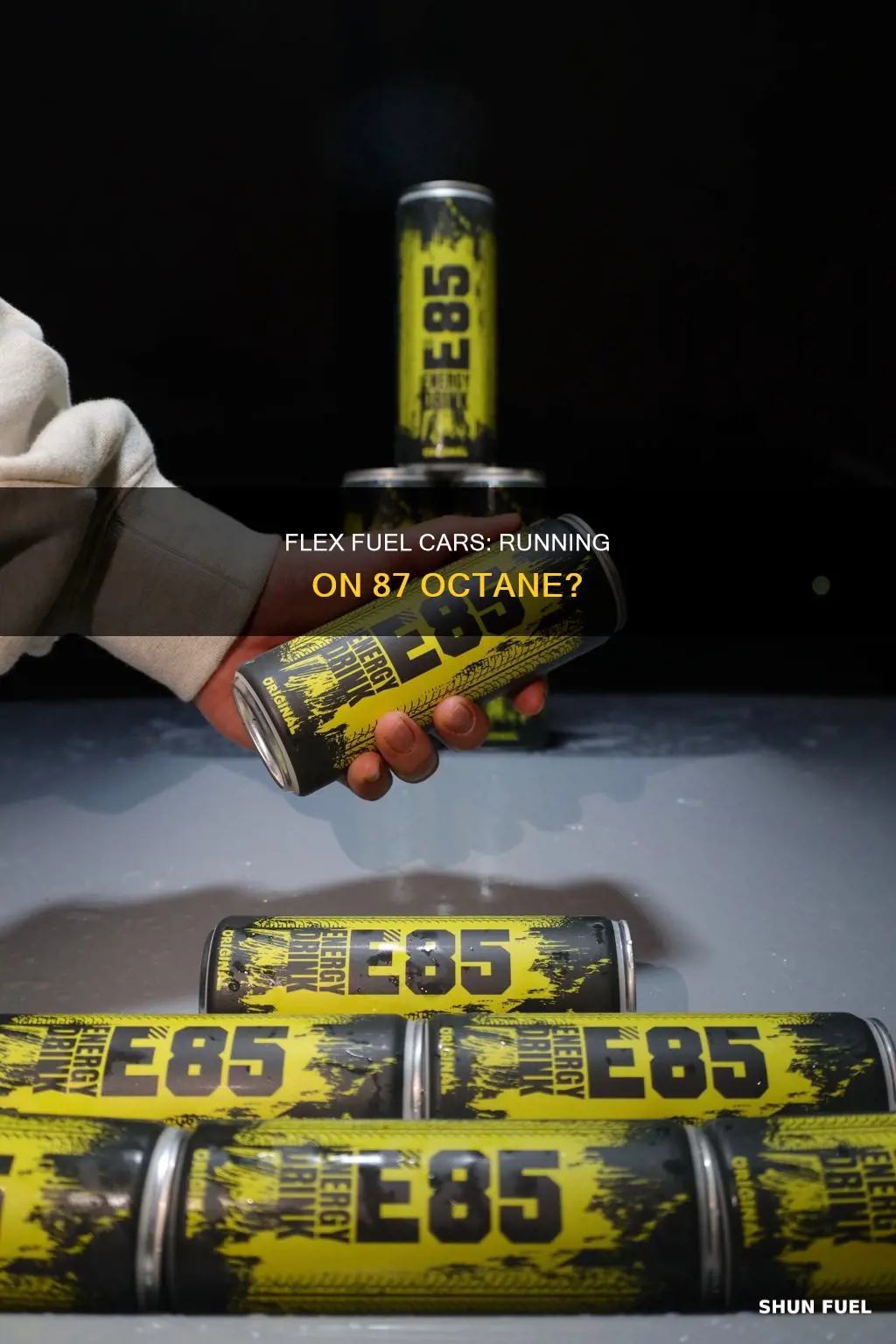 can a flex fuel car run on 87 octane