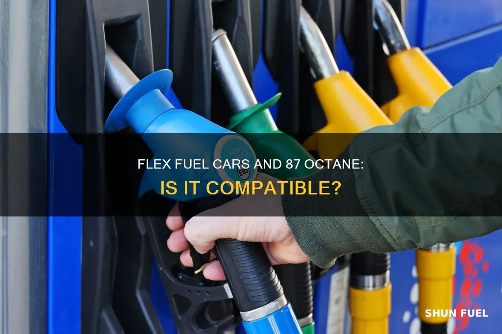 can a flex fuel car take 87