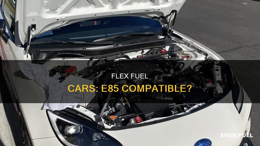 can a flex fuel car use e85