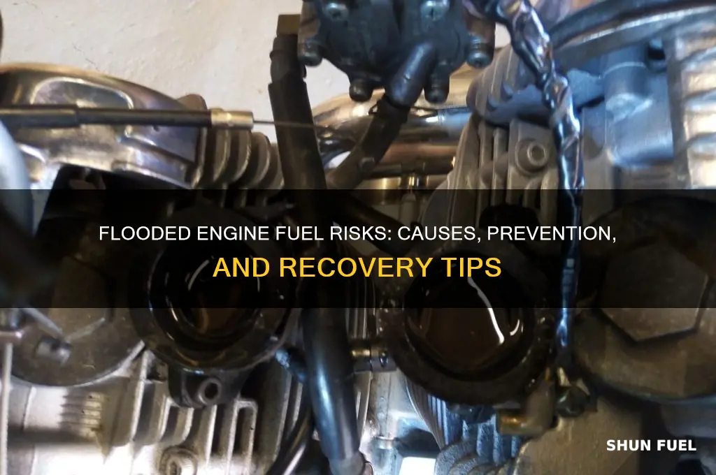 can a flood engine with fuel