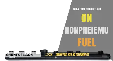 Can a Ford Focus ST Run on Regular Gas?