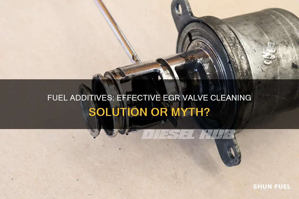 can a fuel additive clean egr valve