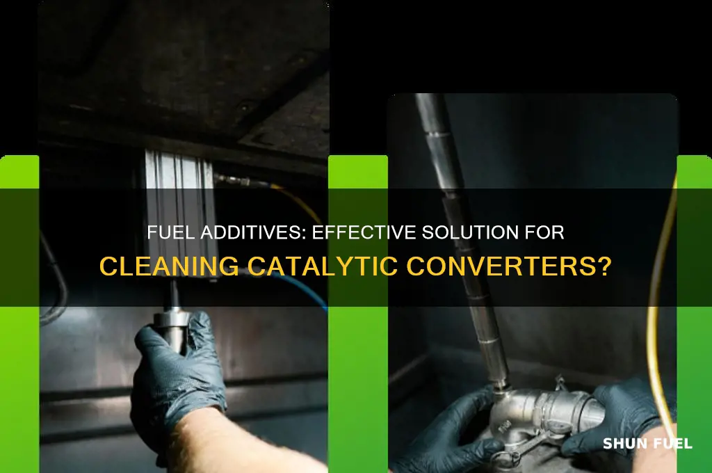 can a fuel additive clean out a catalytic converter