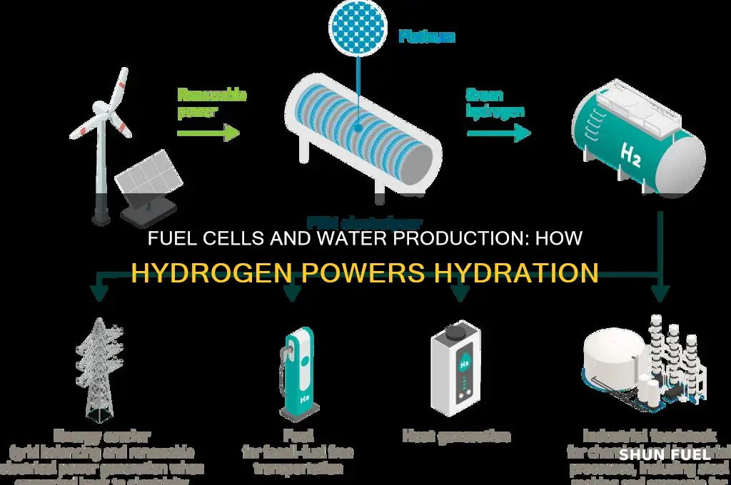 can a fuel cell make water