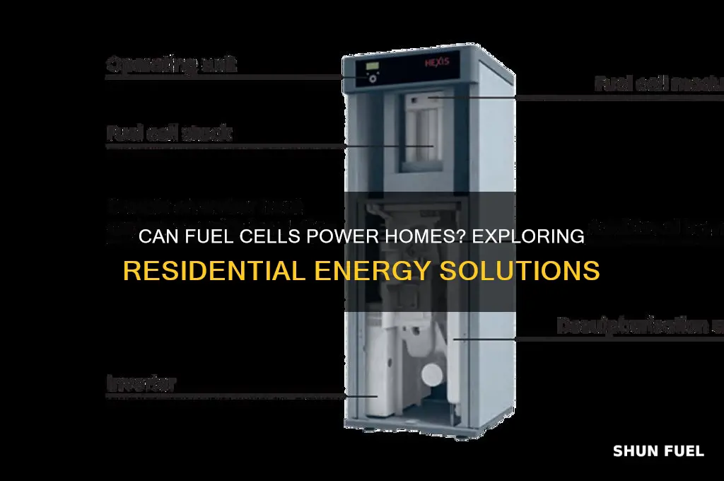can a fuel cell power a house