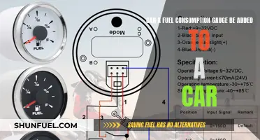 Enhancing Your Ride: Adding a Fuel Consumption Gauge