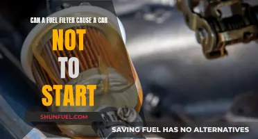 Fuel Filter Issues: Why Your Car Won't Start