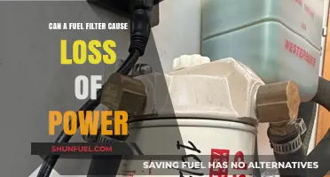 Can a Clogged Fuel Filter Cause Engine Power Loss?