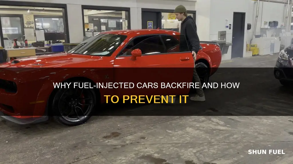 can a fuel injected car backfire