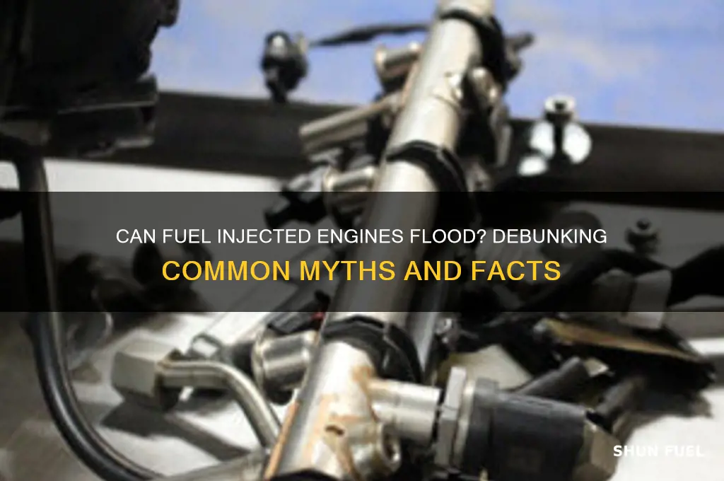 can a fuel injected engine flood