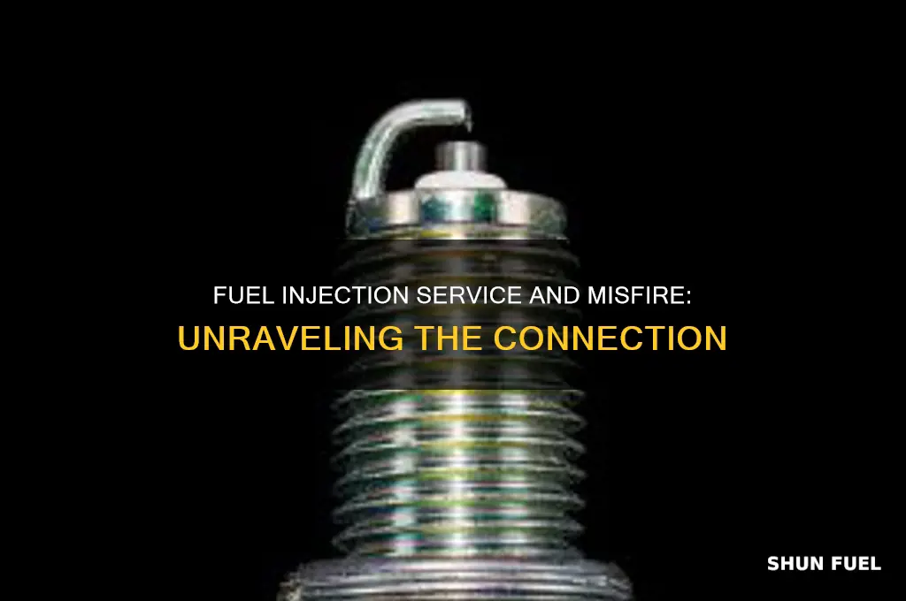 can a fuel injection service cause misfire
