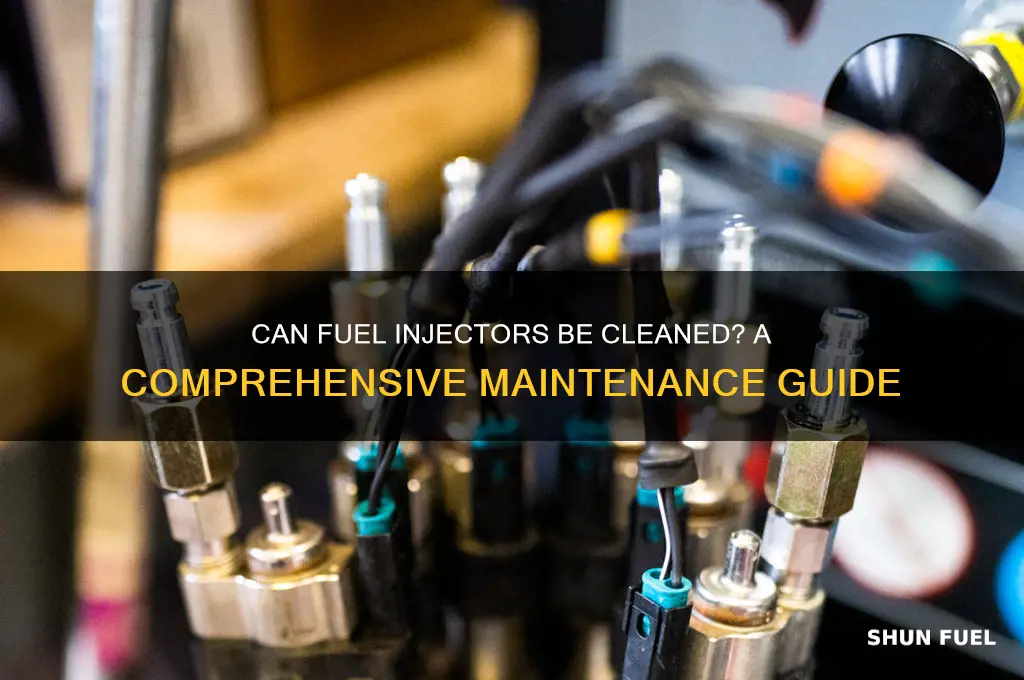 can a fuel injector be cleaned