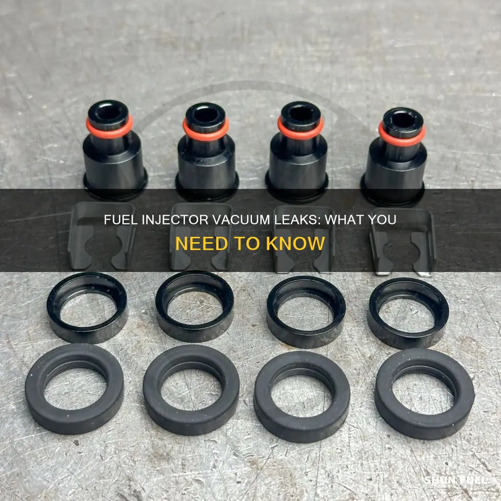can a fuel injector leak vacuum