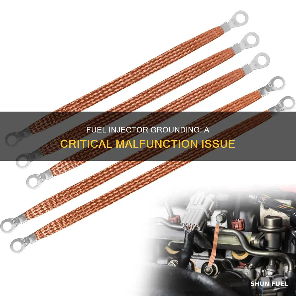 can a fuel injector not work because of grounding